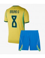 Brasilia Bruno Guimaraes #8 Kotipaita Lasten MM-kisat 2026 Lyhythihainen (+ shortsit)